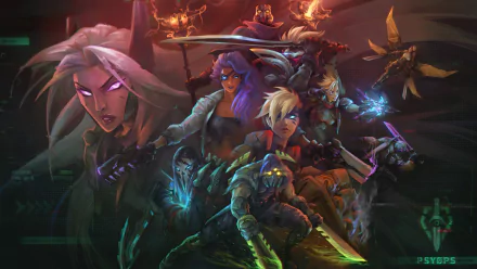 Sona (League Of Legends) Viktor (League Of Legends) Master Yi (League Of Legends) Kayle (League Of Legends) Shen (League Of Legends) Ezreal (League Of Legends) VI (League Of Legends) Pyke (League Of Legends) Zed (League Of Legends) Samira (League of Legends) video game League Of Legends HD Desktop Wallpaper | Background Image