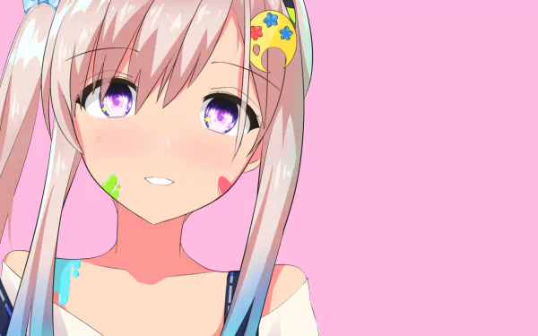 hololive Airani Iofifteen Anime Virtual Youtuber HD Desktop Wallpaper | Background Image