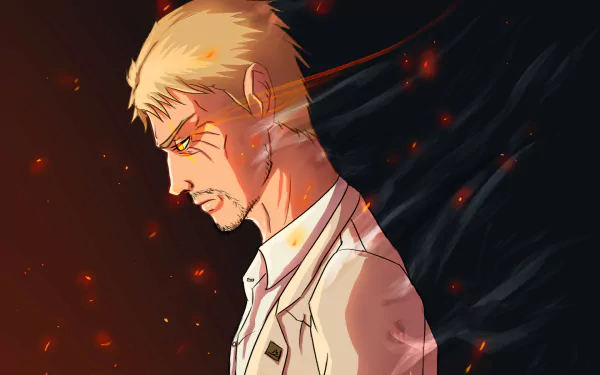 Reiner Braun Anime Attack on Titan HD Desktop Wallpaper | Background Image