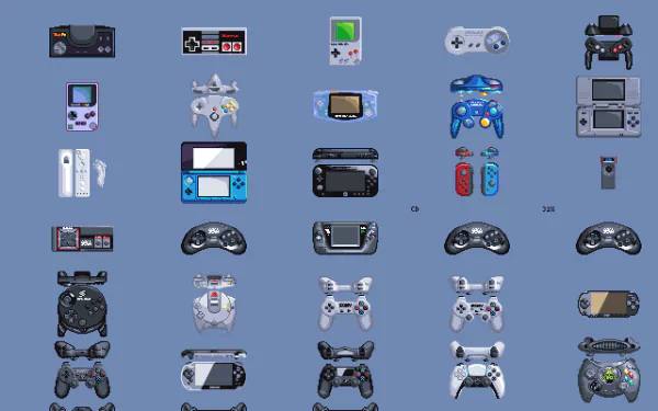  Pixel Arting System Controllers