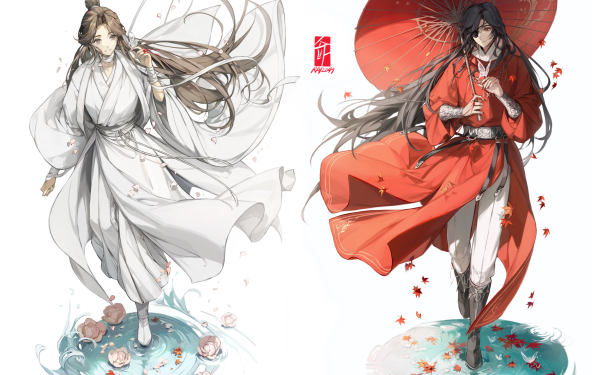 Anime Tian Guan Ci Fu Hua Cheng Xie Lian HD Wallpaper | Background Image