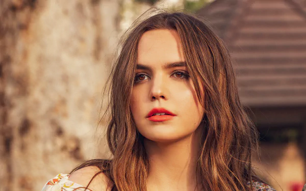 face brunette American actress Celebrity Bailee Madison HD Desktop Wallpaper | Background Image
