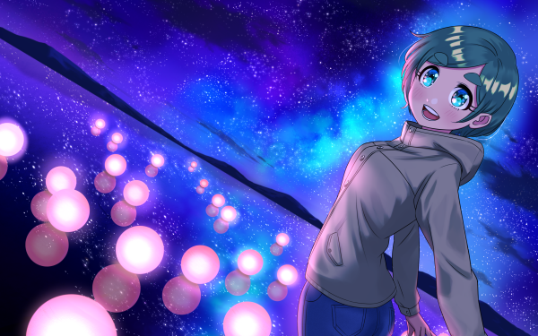 Anime Girl Futomayu-chan HD Wallpaper | Background Image