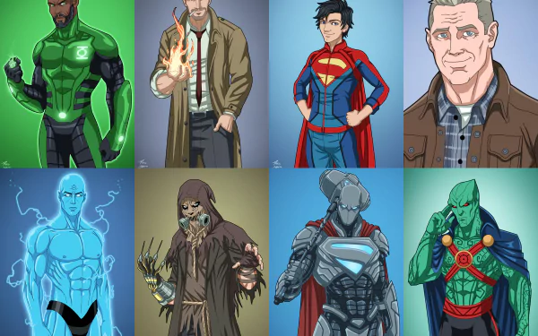  The many &quot;Johns&quot; of the DC Universe by Phil Cho
