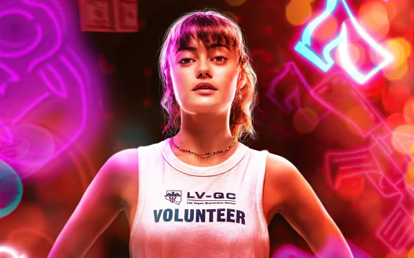  Ella Purnell as Kate Ward in 2021 movie Army of the Dead