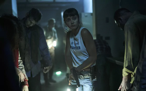  Ella Purnell as Kate Ward in the Movie Army of the Dead
