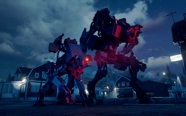 robot video game Generation Zero HD Desktop Wallpaper | Background Image