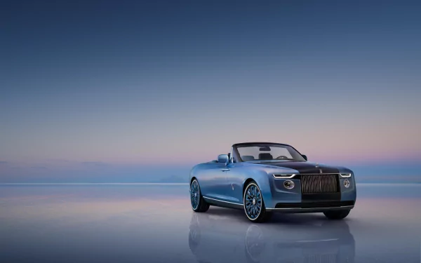 reflection Rolls-Royce car vehicle Rolls-Royce Boat Tail HD Desktop Wallpaper | Background Image
