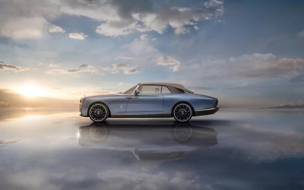 reflection Rolls-Royce vehicle Rolls-Royce Boat Tail HD Desktop Wallpaper | Background Image
