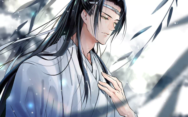 Lan Wangji Anime Mo Dao Zu Shi HD Desktop Wallpaper | Background Image