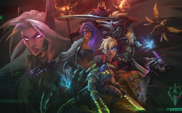 Sona (League Of Legends) Viktor (League Of Legends) Master Yi (League Of Legends) Kayle (League Of Legends) Shen (League Of Legends) Ezreal (League Of Legends) VI (League Of Legends) Pyke (League Of Legends) Zed (League Of Legends) Samira (League of Legends) video game League Of Legends HD Desktop Wallpaper | Background Image