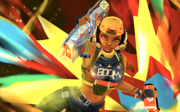 Raze (Valorant) video game Valorant HD Desktop Wallpaper | Background Image