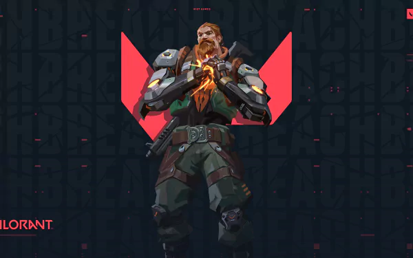 Breach (Valorant) video game Valorant HD Desktop Wallpaper | Background Image