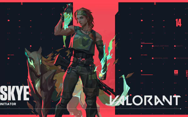 Skye (Valorant) video game Valorant HD Desktop Wallpaper | Background Image