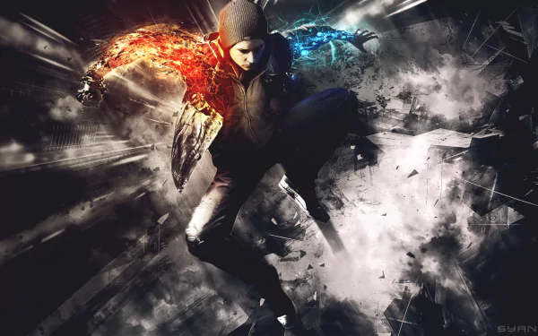 Delsin Rowe video game inFAMOUS: Second Son HD Desktop Wallpaper | Background Image