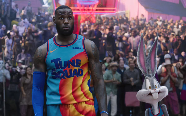 LeBron James Bugs Bunny movie Space Jam 2 HD Desktop Wallpaper | Background Image