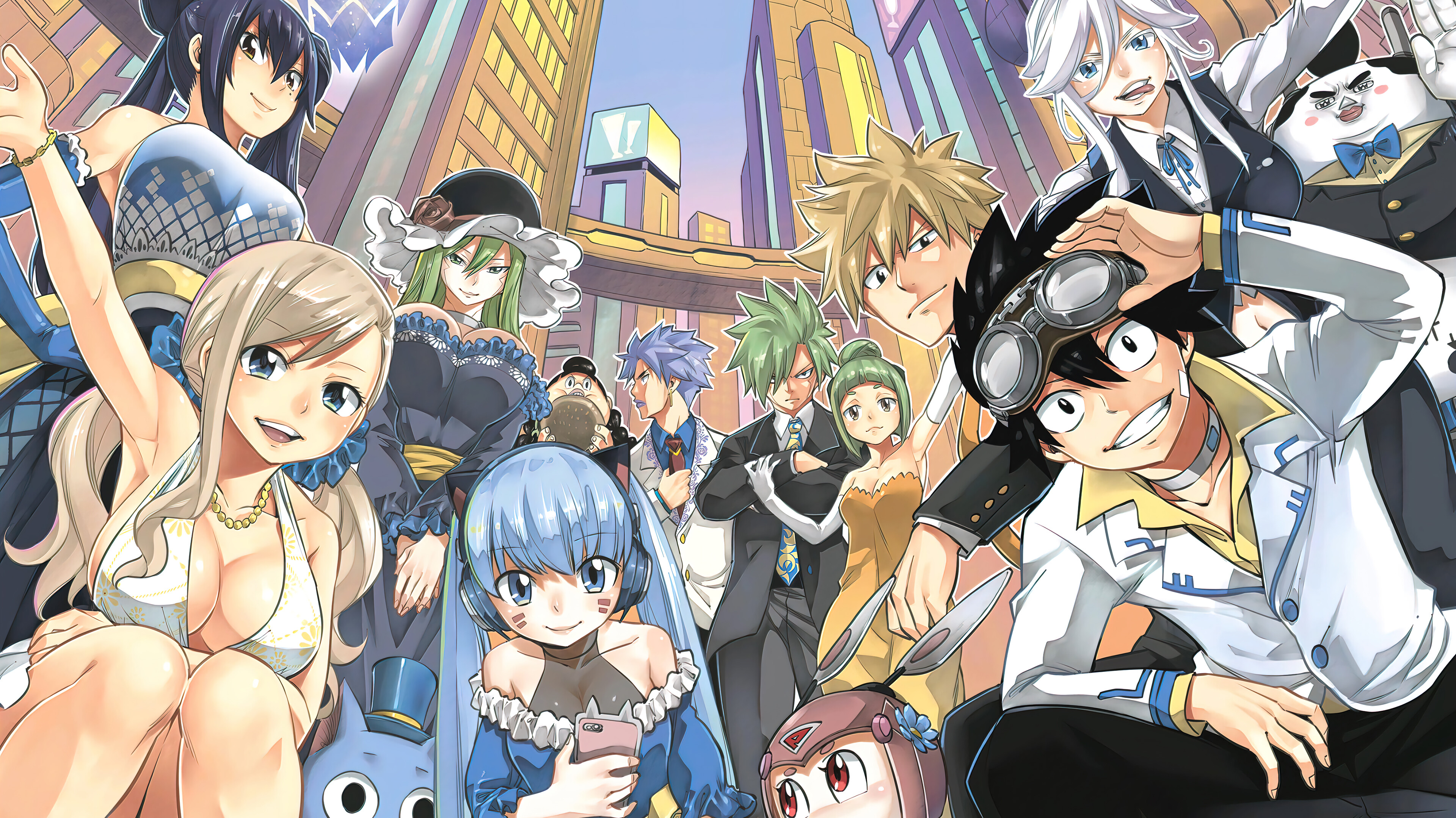 Download Main Characters Edens Zero Wallpaper