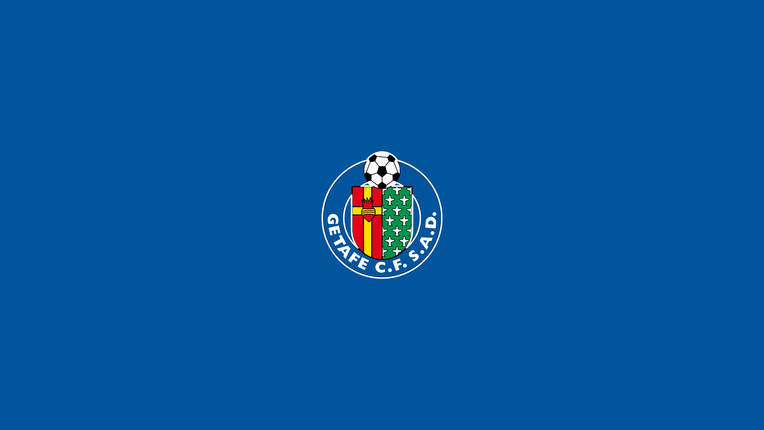 Download Emblem Logo Soccer Getafe CF Sports 4k Ultra HD Wallpaper