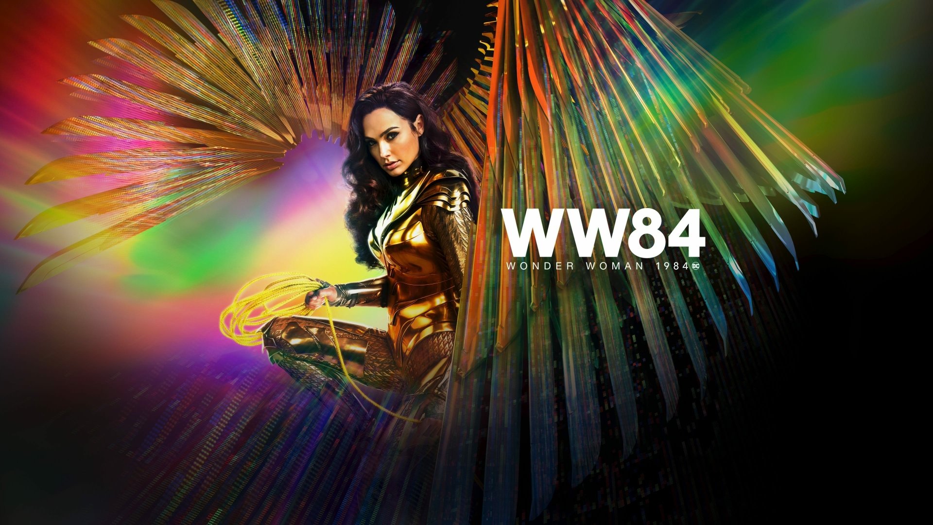 Wonder Woman 1984 Ultra HD Wallpaper – Gal Gadot as DC's Iconic Heroine, image size:1920x1080