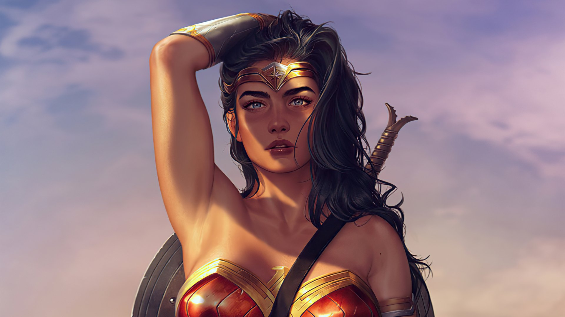 Download Diana Prince DC Comics Comic Wonder Woman HD Wallpaper by  Krystopher Decker