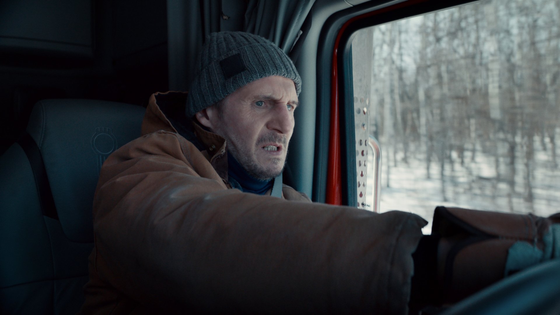 Download Liam Neeson Movie The Ice Road HD Wallpaper