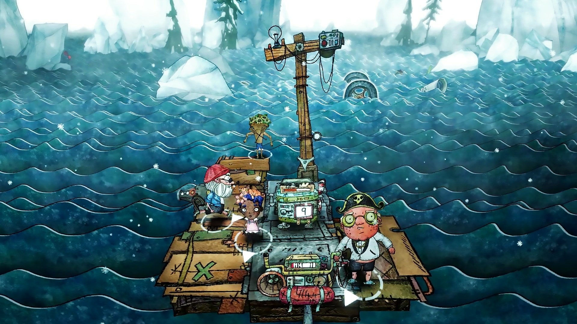 Download Video Game Trash Sailors HD Wallpaper