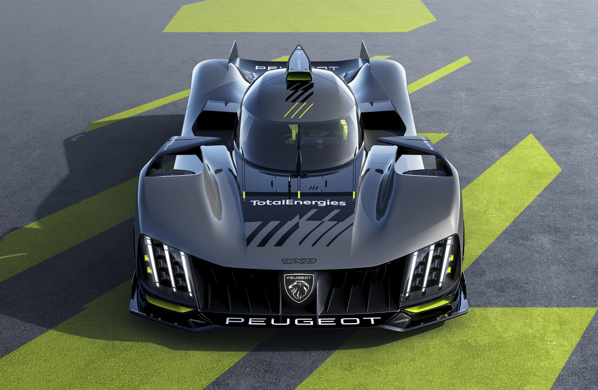 Download Hypercar Vehicle Peugeot 9X8 4k Ultra HD Wallpaper