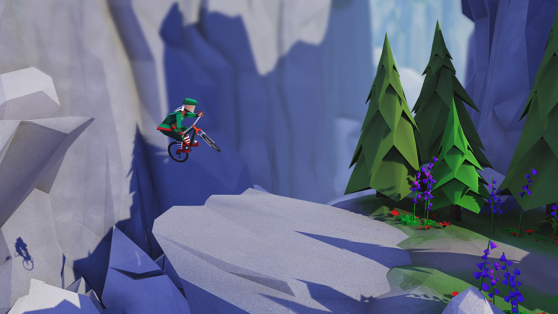 Download Video Game Lonely Mountains: Downhill HD Wallpaper