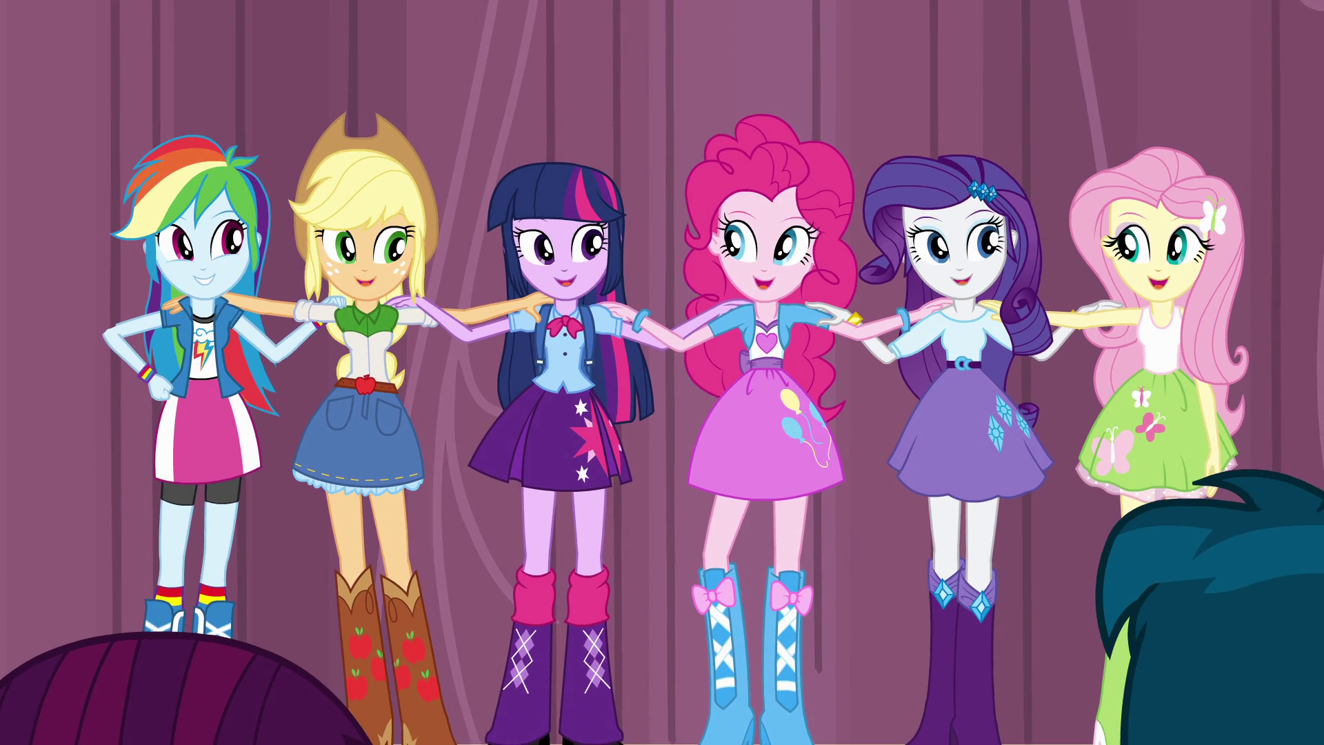 Download Mystery Mint Thunderbass (My Little Pony) Rarity (My Little Pony)  Fluttershy (My Little Pony) Applejack (My Little Pony) Rainbow Dash Pinkie  Pie Twilight Sparkle Movie My Little Pony: Equestria Girls HD