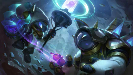 Rammus (League Of Legends) Veigar (League Of Legends) video game League Of Legends HD Desktop Wallpaper | Background Image