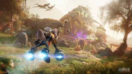 Rivet (Ratchet & Clank) Ratchet & Clank video game Ratchet & Clank: Rift Apart HD Desktop Wallpaper | Background Image