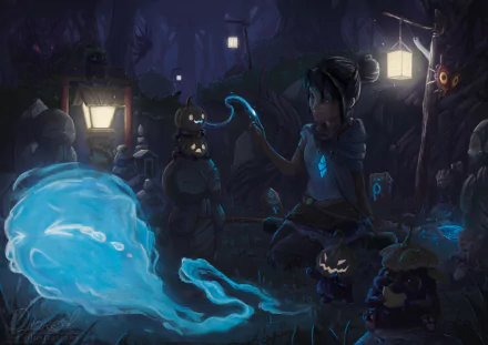 Kena (Kena: Bridge Of Spirits) video game Kena: Bridge of Spirits HD Desktop Wallpaper | Background Image