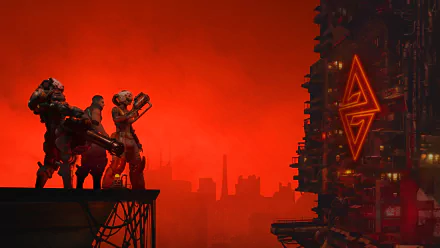 video game The Ascent HD Desktop Wallpaper | Background Image