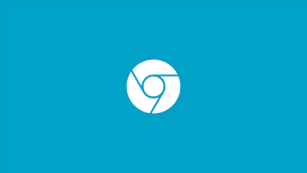 minimalist logo blue technology Google Chrome minimalist blue HD Desktop Wallpaper | Background Image