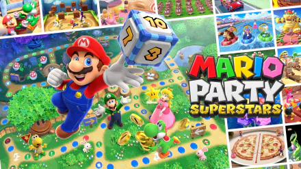 Mario video game Mario Party Superstars HD Desktop Wallpaper | Background Image