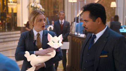 Michael Peña Chloë Grace Moretz movie Tom & Jerry HD Desktop Wallpaper | Background Image