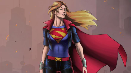 Kara Zor‑El DC Comics Comic Supergirl HD Desktop Wallpaper | Background Image