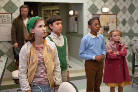 Seth Carr Emmy Deoliveira Marta Kessler Mystic Inscho TV Show The Mysterious Benedict Society HD Desktop Wallpaper | Background Image