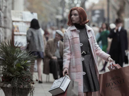 Beth Harmon Anya Taylor-Joy TV Show The Queen's Gambit HD Desktop Wallpaper | Background Image