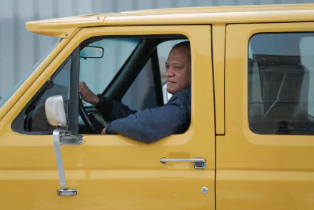 Laurence Fishburne movie The Ice Road HD Desktop Wallpaper | Background Image