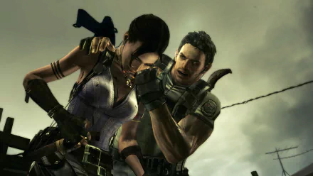Chris Redfield video game Resident Evil 5 HD Desktop Wallpaper | Background Image