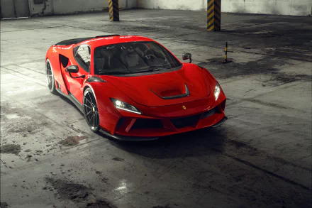  Red 2021 Novitec Ferrari F8 Tributo N-Largo