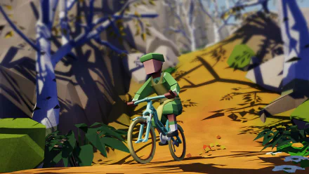 video game Lonely Mountains: Downhill HD Desktop Wallpaper | Background Image