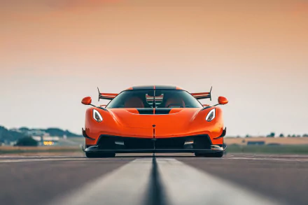  Orange 2021 Koenigsegg Jesko Prototype