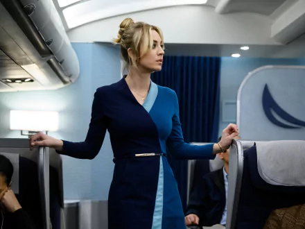 Kaley Cuoco TV Show The Flight Attendant HD Desktop Wallpaper | Background Image