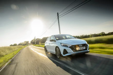  White Hyundai i20 N Line (BC3)