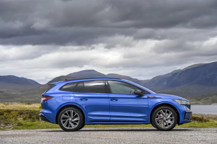  Blue Škoda Enyaq Sportline iV 80