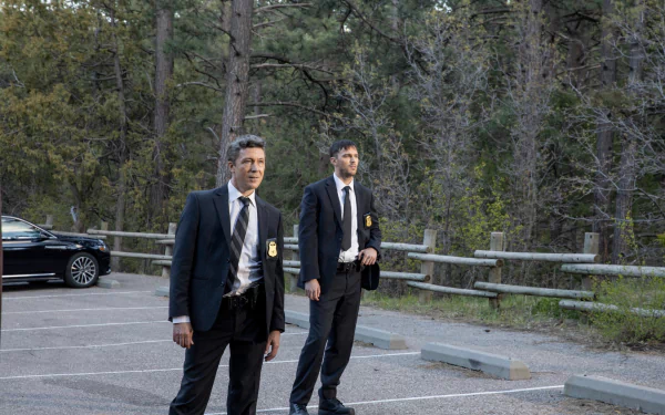 Patrick Blackwell Nicholas Hoult Jack Blackwell Aidan Gillen movie Those Who Wish Me Dead HD Desktop Wallpaper | Background Image