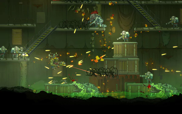 video game Warhammer 40K: Shootas, Blood & Teef HD Desktop Wallpaper | Background Image