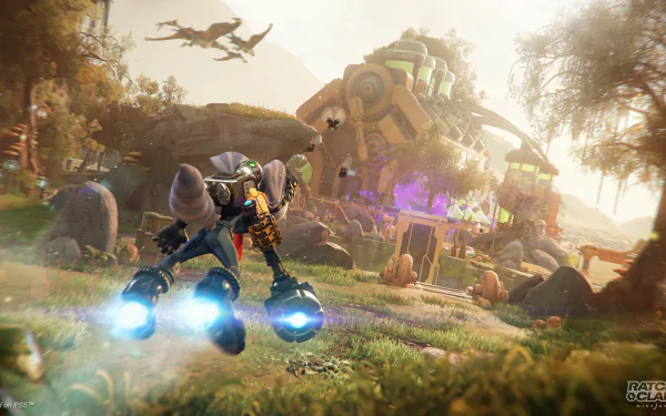 Rivet (Ratchet & Clank) Ratchet & Clank video game Ratchet & Clank: Rift Apart HD Desktop Wallpaper | Background Image